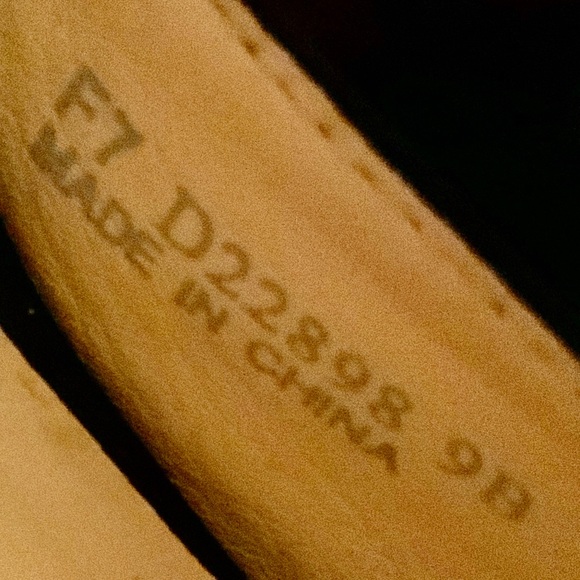 Cole Haan Black satin sling back peep-toe heels 9B - Picture 4 of 13